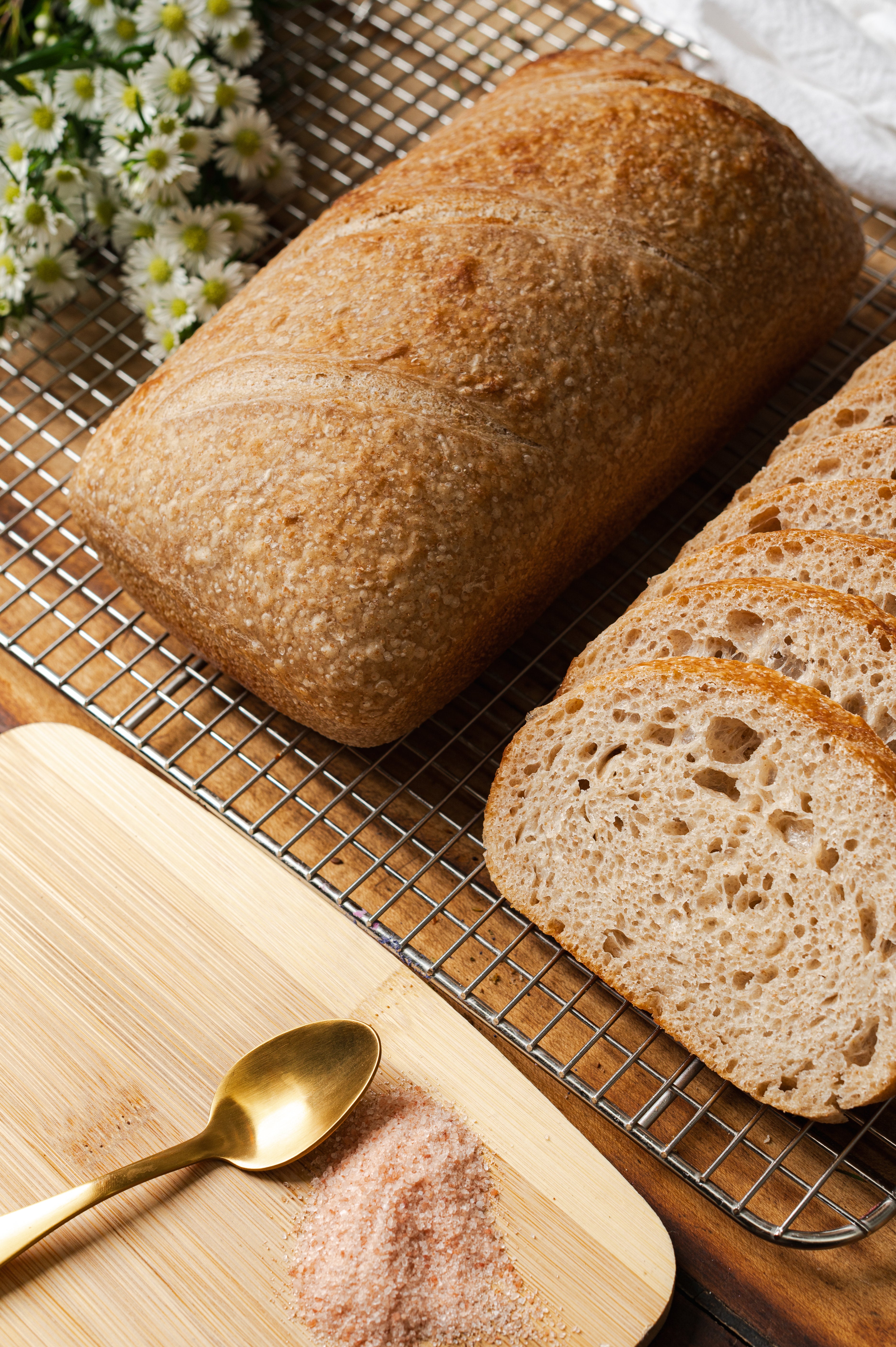 Original Pink salt sourdough loaf