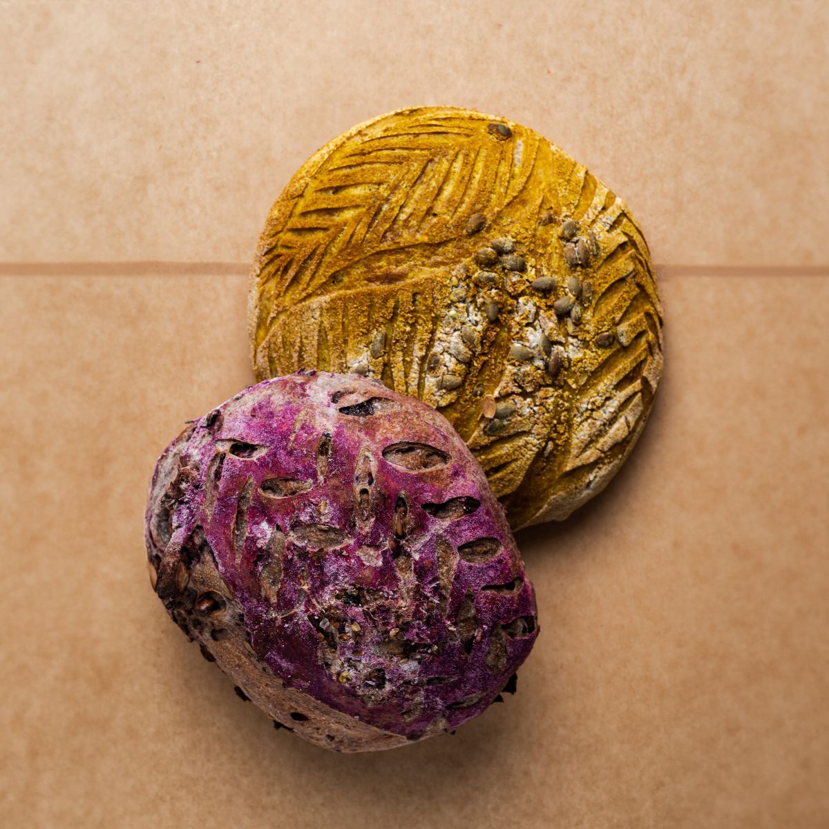 Berries Mix + Turmeric & Pumpkin Seeds Sourdough Duo
